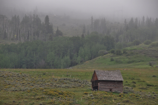 a barn on Gore Pass